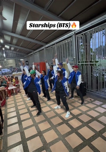 Starships Dance Trend with BTS Collaborators