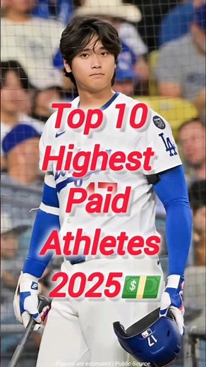 Top 10 Highest Paid Athletes in 2025 💰🔥 #soccer #ronaldo #messi
