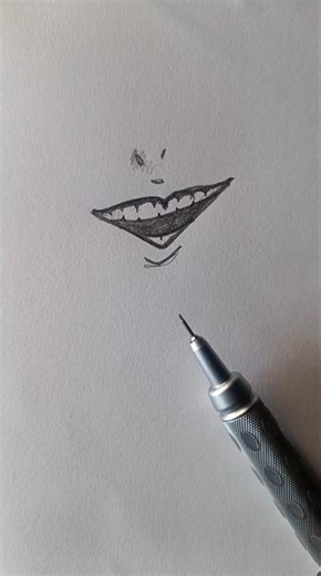 This is How You Draw Anime Mouth Expressions #art #shorts #foryou #tutorial #satisfying #howto