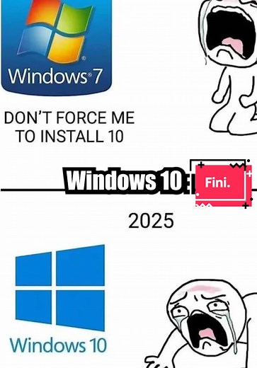 Windows 10 : Fin des mises à jour de sécurité