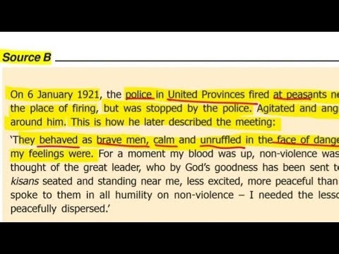 Class 10 History Chapter 2 Nationalism in India | Source B On 6 january 1921