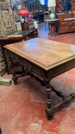 ✨Just in! ✨ English Partners Desk - Walnut | Black Dog Salvage