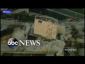 Old Georgia archives demolished in building implosion