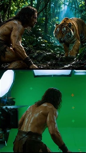 How Tarzan Made behind the scene#ai#vfx#camel#youtubeshorts