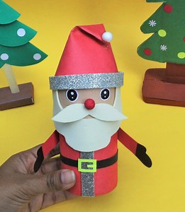 How to make Santa Claus with waste Material #diycraft #bestoutofwaste #christmasdecor #christmasdecorations #christmasgifts #christmasiscoming #Christmas #christmas2021 #papercraft | Creative Hours