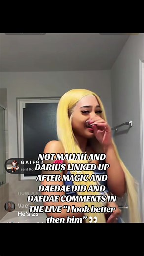 Maliah and Darius Link Up After DeDe
