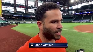 Jose Altuve working toward return