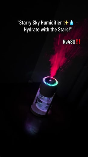 Enchanting Starry Night Humidifier at Rs480 - Limited Offer!