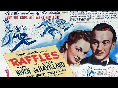 Raffles 1939 Film | David Niven, Olivia de Havilland, Dame May Whitty, Dudley Digges | Movie Review