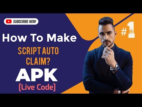 🟢[LIVE CODE‼️] TUTORIAL CARA MEMBUAT SCRIPT AUTO CLAIM APK [CLIPCLAPS] - PART 1