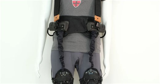 Robotic exosuit gives Parkinson’s patient smoother stride