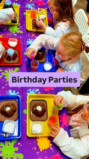 Little Lab Investigators | Science | Fun | Engaging | Hands-on on Instagram: "🎉 Birthday parties… but make them SCIENCE! 🧪✨ Think big reactions, curious minds, belly laughs and LOTS of “WOAH!” moments 🤩 From bubbling experiments to hands-on science fun, our birthday parties are packed with excitement and led by real science experts who keep every child engaged from start to finish. ✨ No awkward party games ✨ No screens ✨ Just unforgettable, hands-on fun (and happy, amazed kids!) 🚨 Dates are 