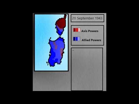 Allied Invasion of Sardinia and Corsica | (1943)Everyday