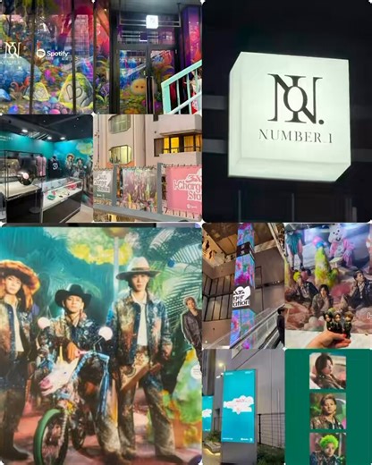 初めてのPOPUP行ってきた😊ⱶ˝ ⵐ♥︎ⱶ˝ ⵐ🤩ミヤシタパークは3ＸLいっぱいで凄かった🥰🫶何処を歩いても3ＸＬ流れている曲はNumber_iパネルもサインもいっぱいで幸せいっぱい腹いっぱい！！！❤️🩵💜本当に素敵な空間❤️企画をありがとうございます🥰🫶 #Spotify_Number_i #Ni_3ＸＬ