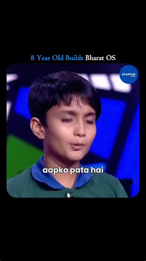 Startup by CEO on Instagram: "While most kids are learning alphabets, this 8-year-old is learning kernels, code, and country-first tech. Meet the child attempting to build “Bharat OS” — an Indian-made operating system focused on privacy, security, and digital independence. No fancy degrees. No big funding. No Silicon Valley backing. Just curiosity. Code. And courage. In a world driven by imported platforms, this mindset stands out. Because innovation isn’t about age. It’s about intent. If this i