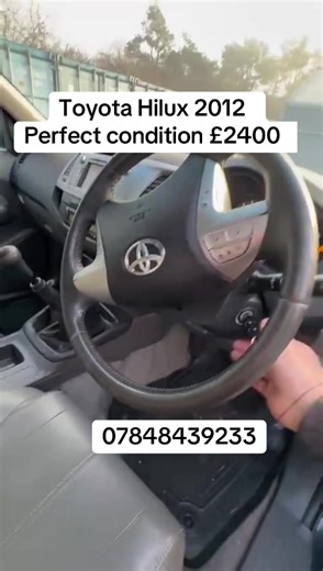 Toyota Hilux 2012 for Sale in Perfect Condition