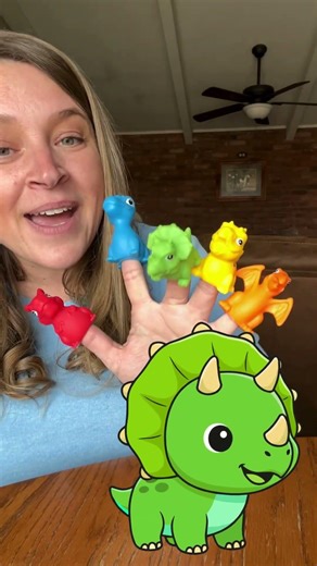 Dinosaur🦖 Finger Family Song for Baby #toddlerlearning #kidssongs