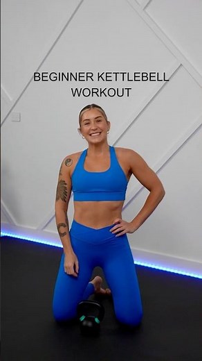 Ultimate Beginner's Full Body Kettlebell Workout! 💪🏼 #beginnerfriendlyworkout
