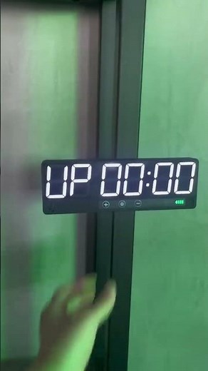 White LED Electronic Countdown Timer, Count up Timer, Stopwatch