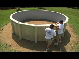 Round Pool Install 2018