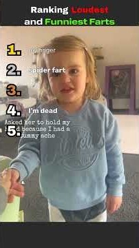 Ranking Loudest and Funniest Farts #funny #fail #fart