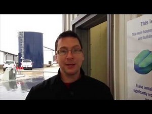 Inside an anaerobic digester