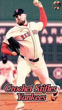 Crochet Shuts Down Yankees | red sox vs yankees | red sox vs yankees highlights | garrett crochet