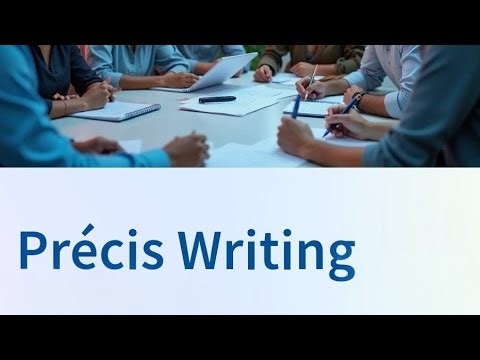 Precis writing | How to write a good precis