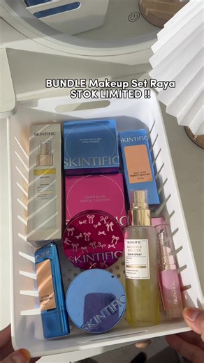 Bundle Set Makeup Glowing Raya 50% Diskaun