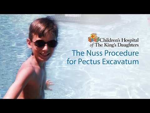 Nuss Procedure at CHKD to Correct Pectus Excavatum
