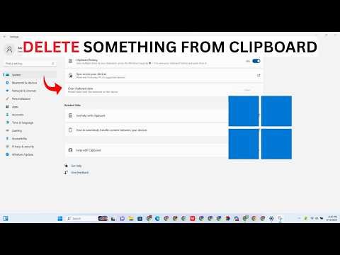 How To Delete Something From Clipboard In PC