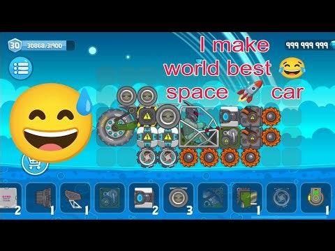 I make world best space 🚀 car Rovercraft game 🎯 gameplay 🔥 [1080P 60FPS]