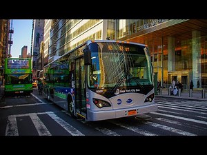 MTA New York City Bus 2012-2013 BYD K9 "eBus" Battery-Electric Demonstration Bus 0060