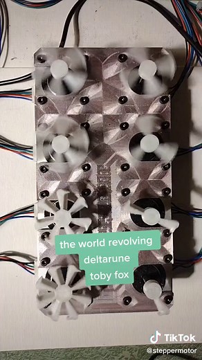 Stepper Motor Performance of 'The World Revolving' from Deltarune