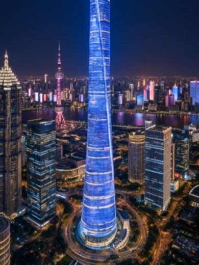 Shanghai Tower: World's 2nd Tallest Skyscraper Built