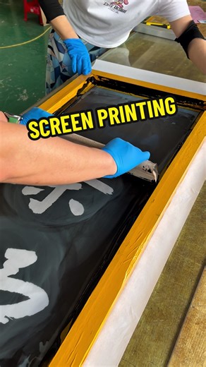 Silk Screen Stencil Production at Our Source Factory