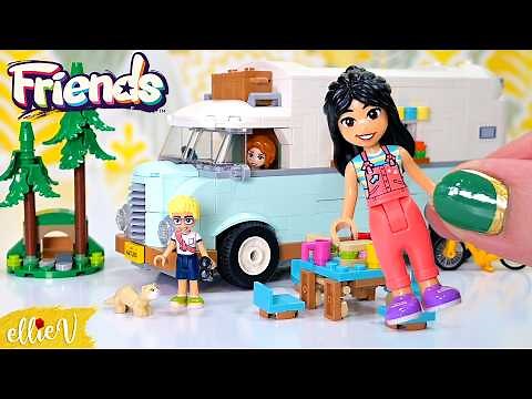 How do you poop in the woods? 🫢 Lego Friends camper van build & review
