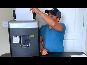 Bonsaii 110-Sheet Autofeed Heavy Duty Shredder | Demo And Review