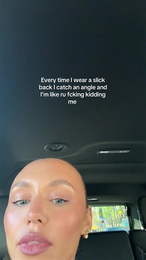 Big ole forehead | Slick Back
