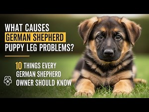 What Causes German Shepherd Puppy Leg Problems? 10 Things Every German Shepherd Owner Should Know.