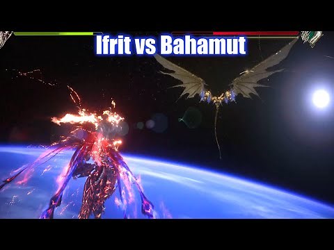 Final Fantasy 16 - Bahamut Fight (Ifrit vs Bahamut)