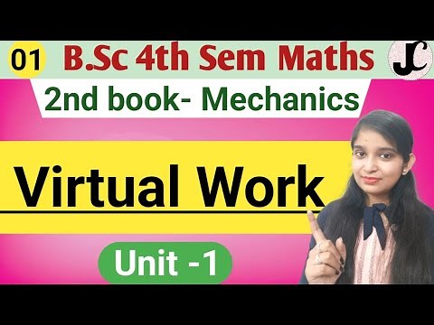 B.Sc 4th sem Maths || Virtual work || By Jyoti Chaudhary ✍️✍️