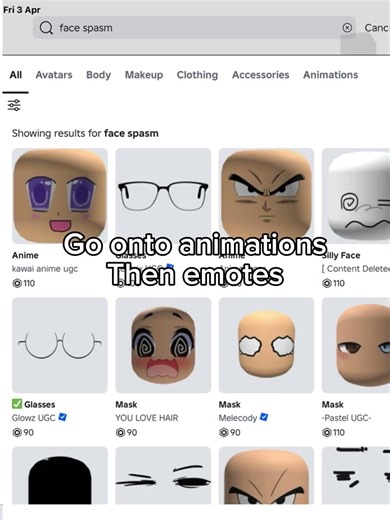 How to glitch your face in #roblox #tutorial
