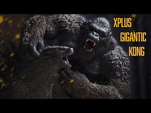 Xplus Godzilla vs Kong Gigantic KONG figure Unboxing, Comparisons, and Review