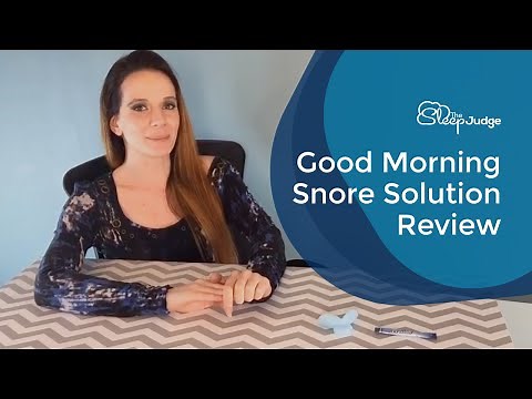 Good Morning Snore Solution Review