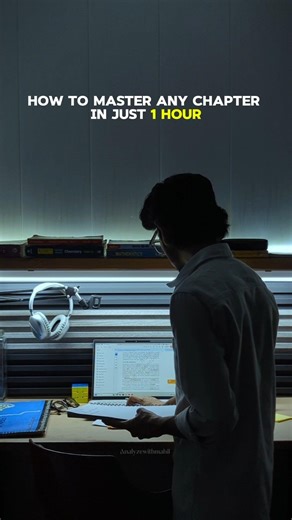 How To Master Any Chapter In Just 1 Hour #studytips #study #learning #shorts