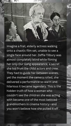 The Blind Grandma Who Stole Hollywood's Heart.