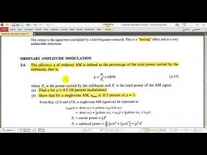 Amplitude Modulation Tutorial Part 3