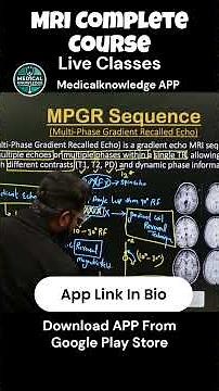 MRI complete course Live Classes #mri #ctimage #education #medicalimaging #medicalscan #realtimemri