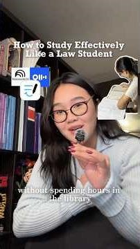 PT 2 How to study Effectively Like a Law student